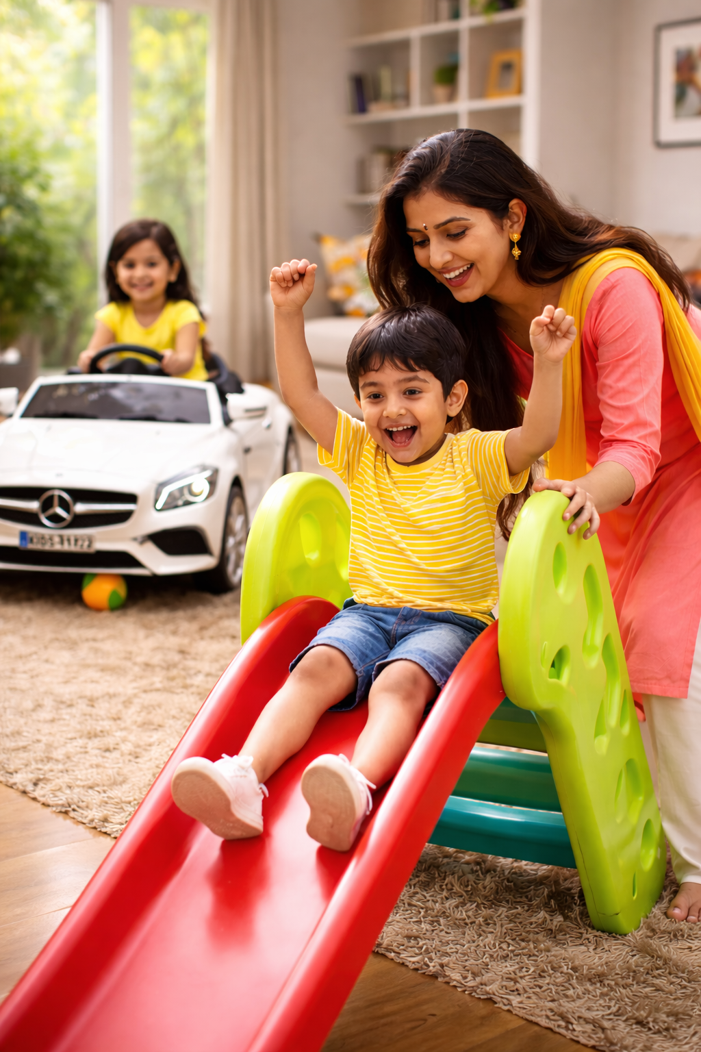 Kids Playing Banner Mobile